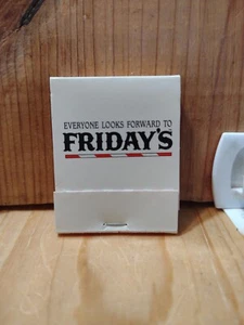 MATCHBOOK de colección: PALOS blancos FRIDAY MB121 - Imagen 1 de 5