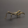 Brass Mantis Modèle Figurine Mini Animal Statue Ornement Maison Display decor