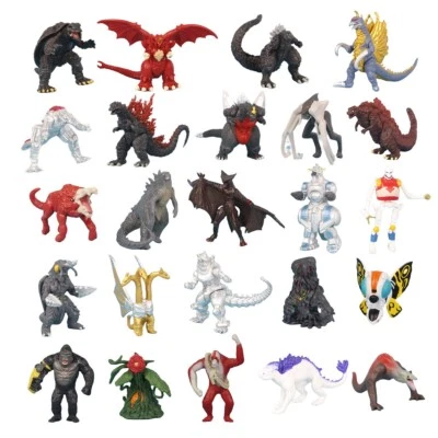 WIB 24 Stck. Film Godzilla Figuren Kong Mothra Shimo Ghidorah Skar King Modell Sp...
