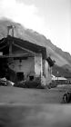 Paysage montagne Alpes village hameau chapelle - ancien ngatif photo an.1930