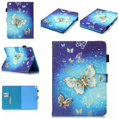 Funda con Soporte Billetera de Cuero Patrón Inteligente para iPad 2 4 5ta Generación/Aire/Mini/Pro Foto 1 de 4