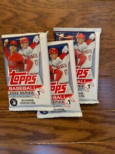 LOT (5) 2022 Topps Series I Baseball Packs 16 Cards Per Pack