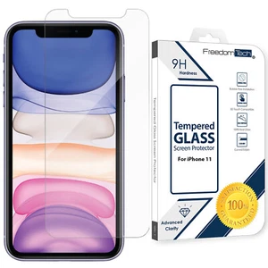 Screen Protector Tempered Glass For iPhone SE 6 6s 7 8 Plus X Xs Max XR 11 Pro - Picture 1 of 8