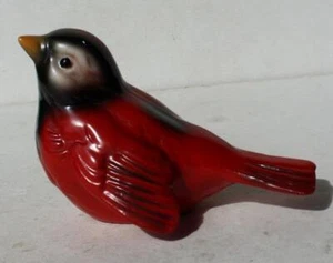 Cardinal Bird Red Bird Figurine Goebel W Germany Bone China Porcelain Hand Paint - Picture 1 of 1