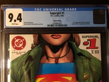 SUPERGIRL #1 DC Sep 1996 CGC 9.4 NM W SCARCE 3rd Print 1st App Linda DANVERS B/O