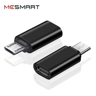 3-Pack USB 3.1 Type C Female to Micro USB Male Adapter Converter Connector USB-C - Image 1 of 4