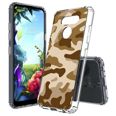 Desert Camo Slim Shockproof Hybrid Hard Cover Soft Bumper Case for LG Models - Image 1 of 4