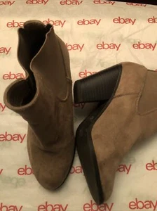 Call It Springs Women's Size 6.5 B UK 4 EUR 37 AU 6 Taupe Mid Heel Ankle Boots - Picture 1 of 11