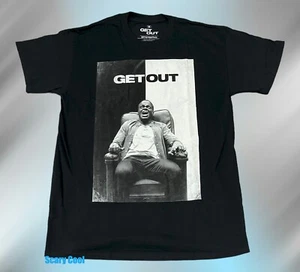 New Get Out 2017 Jordan Peele Horror Movie Poster Mens T-Shirt - Picture 1 of 2