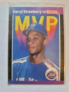 1989 Donruss DARRYL STRAWBERRY MVP Card #BC-6 INSERT - Picture 1 of 1