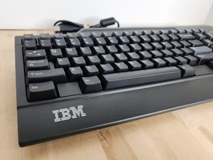 IBM SK-8806 Wired USB Keyboard vintage usb mechanical black