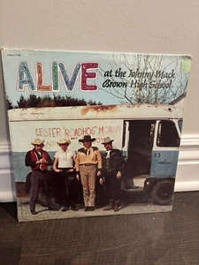 Lester Roadhog Moran Alive At The Johnny Mack Brown High School LP SEALED SS NOS - Picture 1 of 2