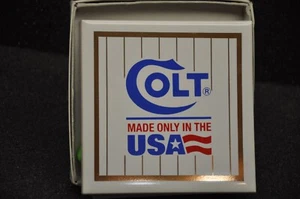 COLT Firearms Factory Original Ceramic Tile Desk Coaster - Picture 1 of 8