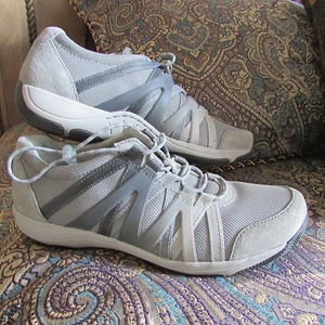 Dansko Honor Suede leather gray Lifestyle comfort Walking Shoe - sz 39-8 - Picture 1 of 10