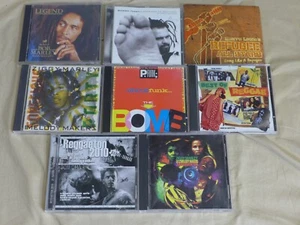 Lot of 8 REGGAE CDs: Bob & Ziggy Marley, Sierra Leone's Refugee All Stars ++ - Picture 1 of 2