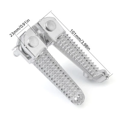 Adaptadores de estriberas delanteras Rider para Yamaha MT-09 TRACER FZ09 FJ09 XSR900 MT-10/07 Foto 1 de 4