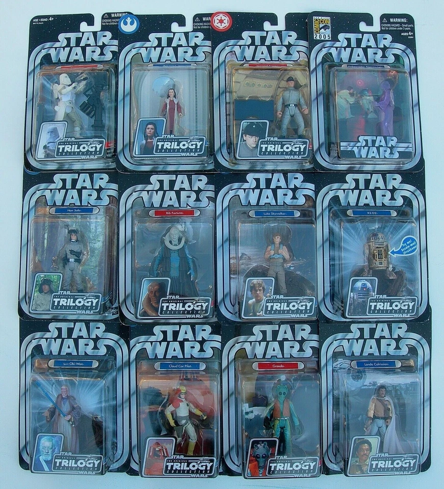Star Wars OTC Original Trilogy Collection Figures - NINMP - Image 1 of 1