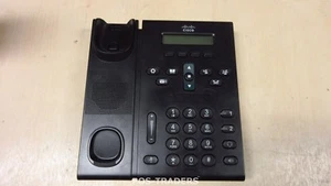 Téléphone IP unifié Cisco CP-6921-C-K9 6921 téléphone au charbon EXCLUS COMBINÉ ET SUPPORT - Photo 1/2