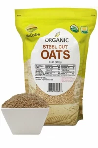 McCabe Steel Cut Oats, 2-Pound, USDA & CCOF Organic Certified - Picture 1 of 4