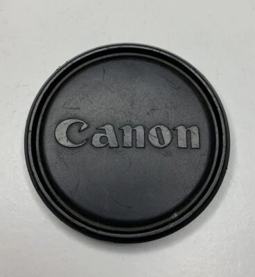 Vintage Canon 55mm Front Lens Cap Slip On - Image 1 of 2