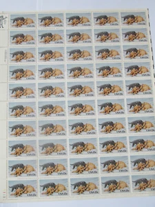 Scott #2025, "PUPPY & KITTY" - FULL Sheet - (50) .13 cent stamps - M/NH - Picture 1 of 2