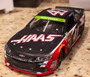 2014 #41 Kurt Busch HAAS Automation Chevy SS Martinsville Raced Win 1:24 Diecast - Picture 1 of 11
