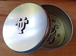 3.5" University of Texas UT Round Metal Gift Box Tin Graduation for trinkets - Picture 1 of 4
