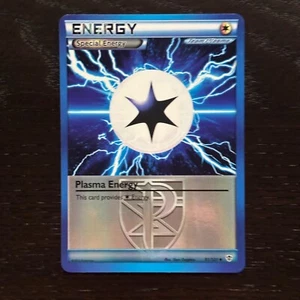 Plasma Energy 91/101 Pokemon Plasma Blast B&W Reverse Holo Uncommon Card MP - Picture 1 of 3