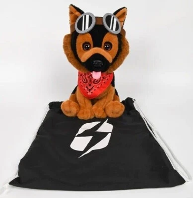 Fallout 1 2 3 4 76 Dogmeat Puppy Plush Figure Plushie Statue + Bandana Scarf - Image 1 of 4