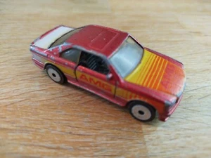 Matchbox Superfast MB43 MERCEDES 500 SEC AMG Red Doesn't Roll Straight Lazer  - Picture 1 of 11