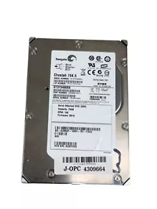 Dell Seagate Cheetah 15K.5 ST373455SS 73GB 15K RPM 3.5" 9Z3066-051 Drive - Picture 1 of 4