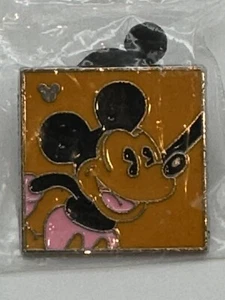 Pin oculto de Micky Disney - cuadrado naranja - Imagen 1 de 1