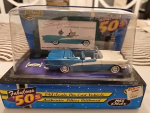 Road Champs 1955 Oldsmobile Starfire Convertible Die Cast Car 1/43 Scale - Picture 1 of 6