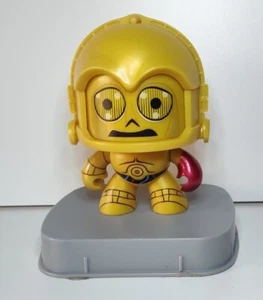 Figura de acción Star Wars Mighty Muggs C-3PO que cambia la cara - Imagen 1 de 7