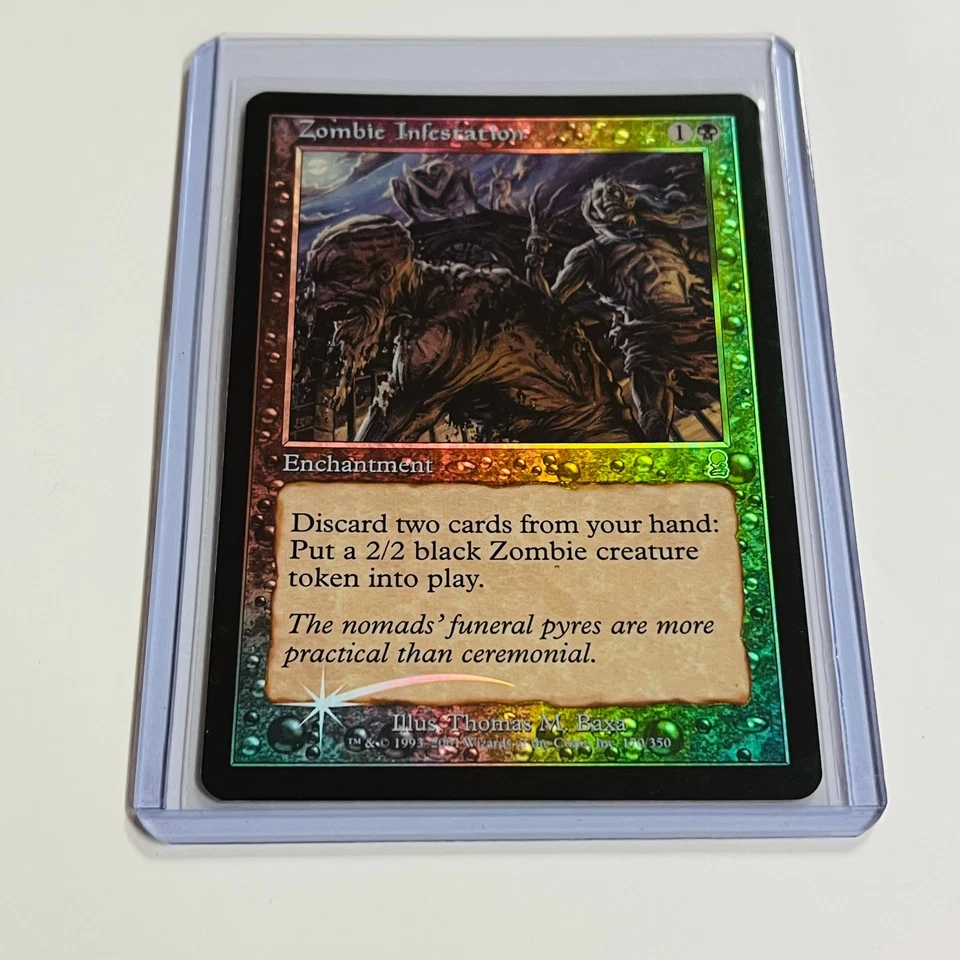 2001 Magic: The Gathering ODYSSEY Zombie Infestation FOIL 170/350 NM - Image 1 of 2