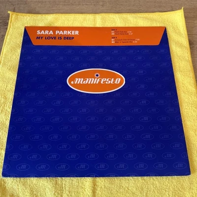 Sara Parker ‎– My Love Is Deep 12" Vinyl   very good condition - Image 1 of 4