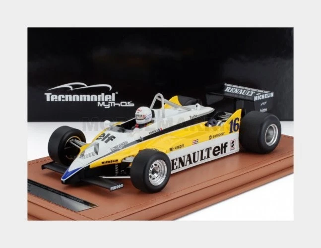 TECNOMODEL TMD18-399D RENAULT - F1 RE30B V6 TURBO TEAM RENAULT ELF N 16 WINNER F - Immagine 1 di 2