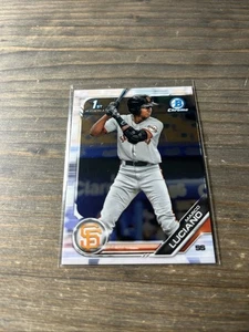 2019 Bowman - Chrome Prospects Marco Luciano #BCP-82 (RC) - Picture 1 of 3