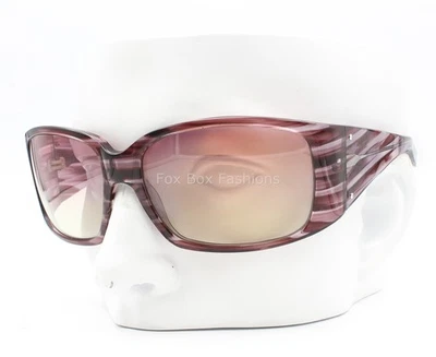 Gafas de sol Oliver Peoples Cyn envolventes cristal púrpura rayas lentes polarizadas sin estuche Foto 1 de 4