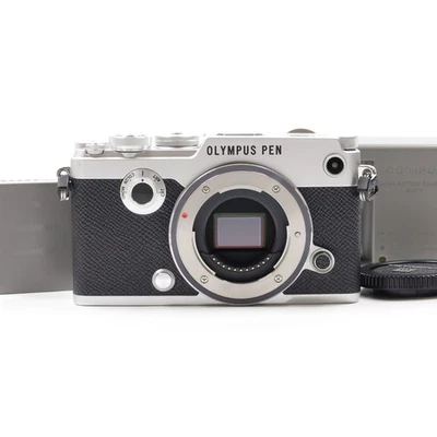 Olympus PEN-F Digital Camera Body Silver (Shutter Count:4286) [Near Mint] #4454V - Image 1 of 4