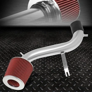 FOR 01-05 LEXUS IS300 3.0L LIGHTWEIGHT SHORT RAM AIR INTAKE SYSTEM+RED FILTER - Picture 1 of 6