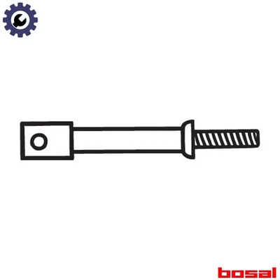 SISTEMA DE ESCAPE PERNO 258-788 SISTEMA DE ESCAPE FORBOLT 258-788 PARA FORD 6701066 Foto 1 de 4