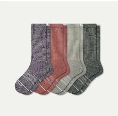 Bombas Women's Merino Wool Blend Calf Sock 4-Pack (Size Medium) - Image 1 of 4