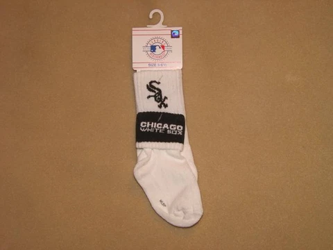 Baseball Chicago White Sox MLB Kids Socks Sz 5-6 1/2 Cover