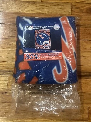 Manta polar New York NY Mets SGA edición limitada 45 x 60 pulgadas noroeste Foto 1 de 2
