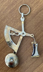 Portowaage - Chrom Mini Handwaage 0-100 Gramm 0-4 Unzen - Bild 1 von 1