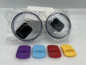 20oz (2-Pack) Magnetic Slider Replacement Lids for Tumblers Travel Cups - Picture 1 of 3