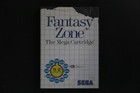 Fantasy Zone Sega Sans Notice Pal Master System