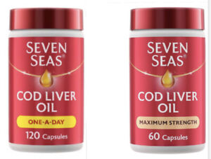 Seven Seas Cod Liver Oil One a Day/Maximum Strength Vitamin D, Omega-3