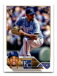 2023 Topps Update Baseball Card #US246 - Jose Cuas Rookie RC (Royals)